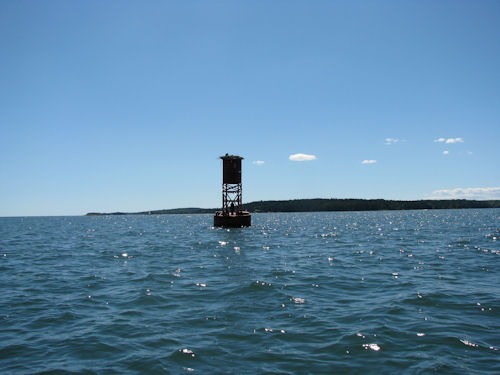 channel marking buoy